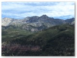 The spectacular north side of the Telluride valley. 