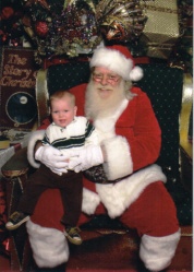 Duncan and Santa 2007